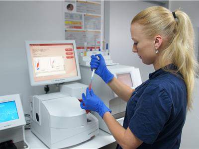 Laboratorium bloedstaal